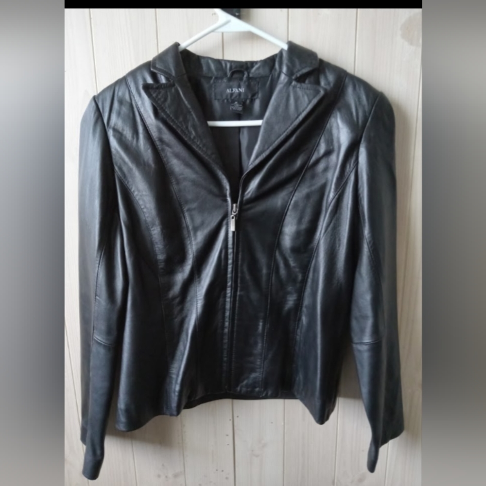 Alfani Leather Jacket
